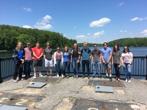 Brandywine Christina Watershed Cluster conduct Hoopes Reservoir field recon (May 15, 2019)